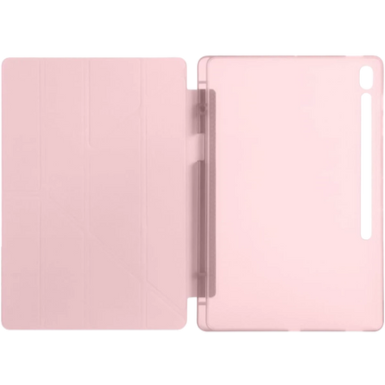 iPad Pro 11 (2024) Kalemlikli Hugo Tablet Kılıfı - Rose Gold 4