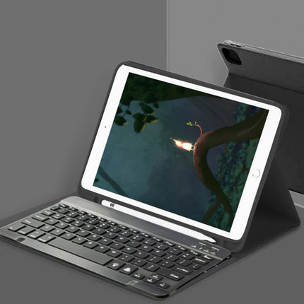 iPad Pro 11 (2024) Kılıf KC01 Smart Klavyeli Tablet Kılıfı - Siyah