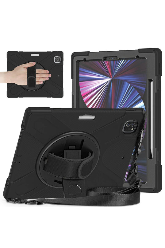 iPad Pro 12.9 (2020) Amazing Tablet Kapak Kılıf - Siyah