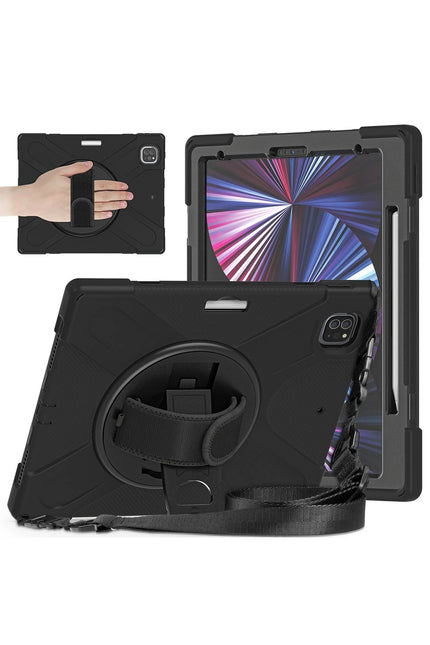 iPad Pro 12.9 (2020) Amazing Tablet Kapak Kılıf - Siyah