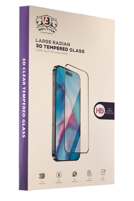 iPhone 11 Bilvis 3D Radian Cam Ekran Koruyucu