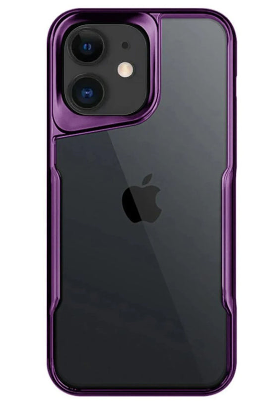 iPhone 11 Boyi Silikon Kapak Kılıf - Derin Mor
