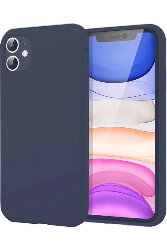 iPhone 11 First Silikon Kılıf - Lacivert