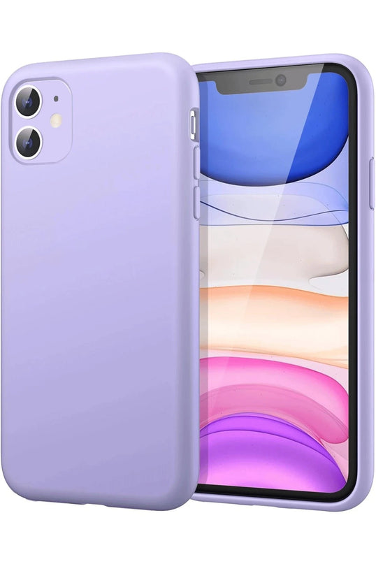 iPhone 11 First Silikon Kılıf - Lila