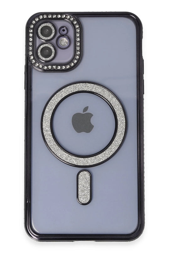 iPhone 11 Joke Simli Magneticsafe Kılıf - Siyah