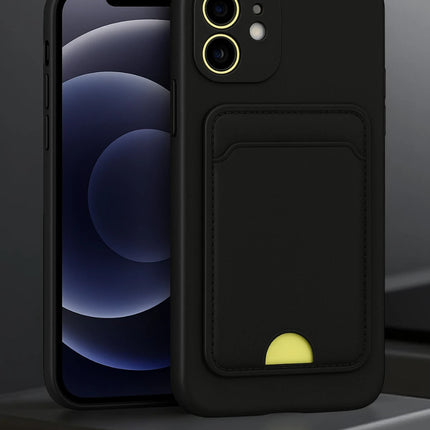 iPhone 11 Kelvin Kartvizitli Silikon Kılıf - Bordo 2