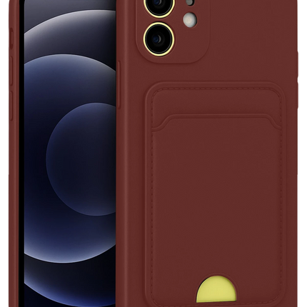 iPhone 11 Kelvin Kartvizitli Silikon Kılıf - Bordo
