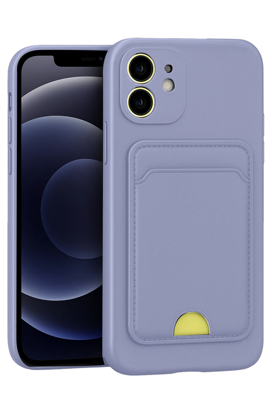 iPhone 11 Kelvin Kartvizitli Silikon Kılıf - Lila
