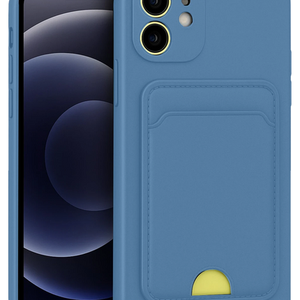 iPhone 11 Kelvin Kartvizitli Silikon Kılıf - Mavi
