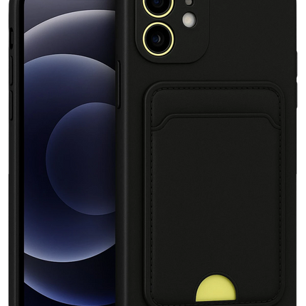 iPhone 11 Kelvin Kartvizitli Silikon Kılıf - Siyah