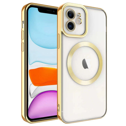 iPhone 11 Kross Magneticsafe Kapak Kılıf - Gold