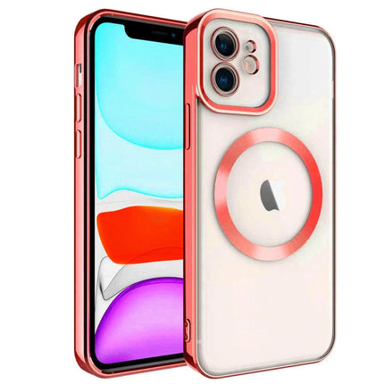 iPhone 11 Kross Magneticsafe Kapak Kılıf - Kırmızı
