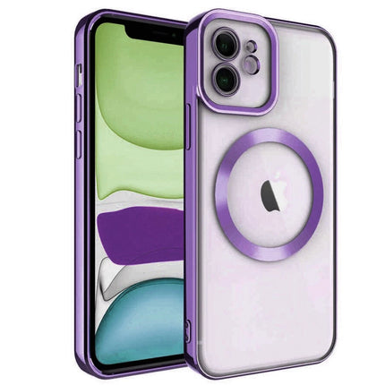 iPhone 11 Kross Magneticsafe Kapak Kılıf - Mor