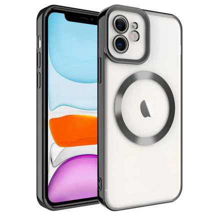 iPhone 11 Kross Magneticsafe Kapak Kılıf - Siyah