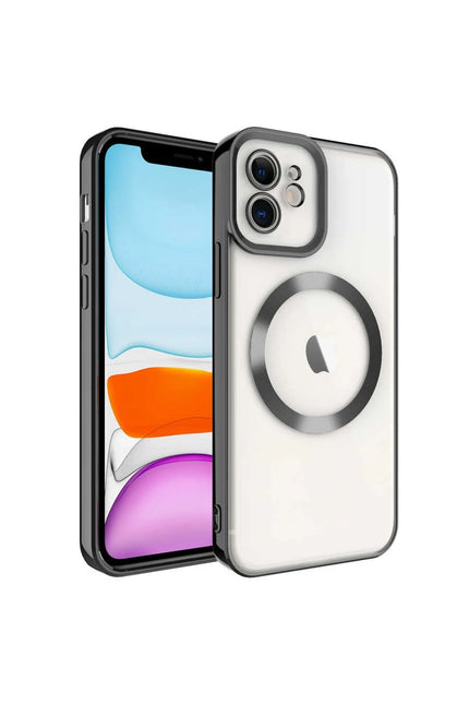 iPhone 11 Kross Magneticsafe Kapak Kılıf - Siyah