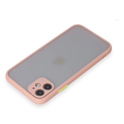 iPhone 11 Montreal Silikon Kapak Kılıf - Pembe 3