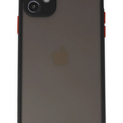 iPhone 11 Montreal Silikon Kapak Kılıf - Siyah