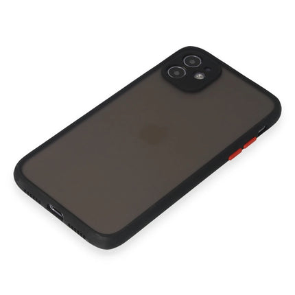 iPhone 11 Montreal Silikon Kapak Kılıf - Siyah 4