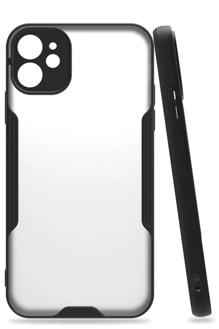 iPhone 11 Platin Silikon Kılıf - Siyah