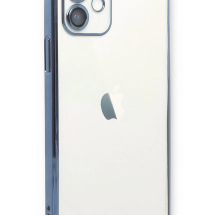 iPhone 11 Razer Lensli Silikon Kılıf - Açık Mavi 3