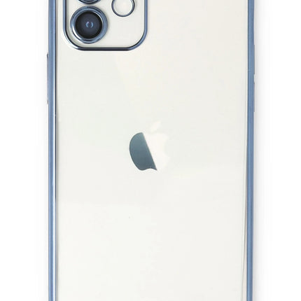 iPhone 11 Razer Lensli Silikon Kılıf - Açık Mavi