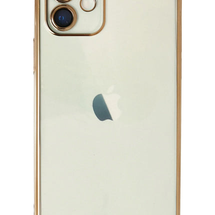 iPhone 11 Razer Lensli Silikon Kılıf - Gold