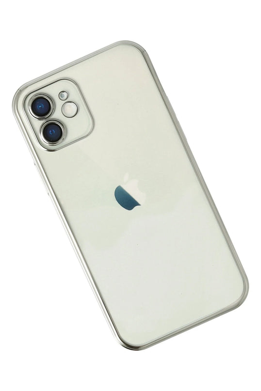 iPhone 11 Razer Lensli Silikon Kılıf - Gümüş 2