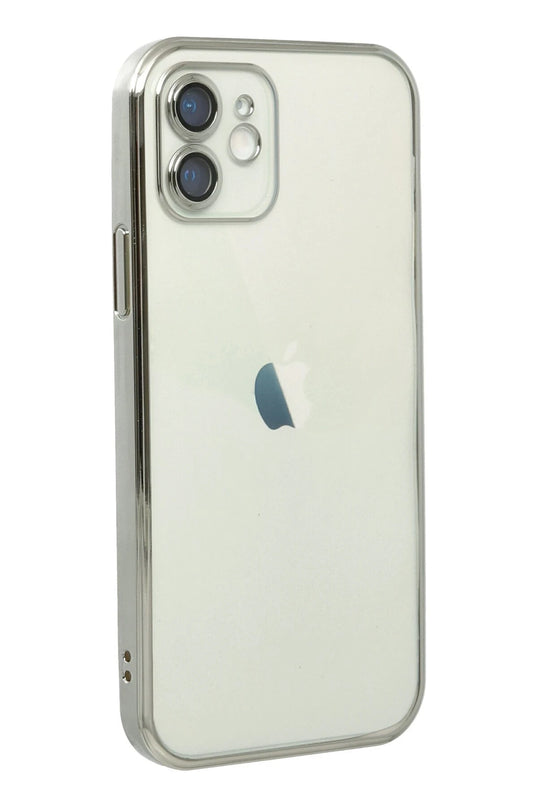 iPhone 11 Razer Lensli Silikon Kılıf - Gümüş 3