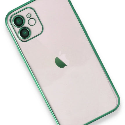 iPhone 11 Razer Lensli Silikon Kılıf - Yeşil 3