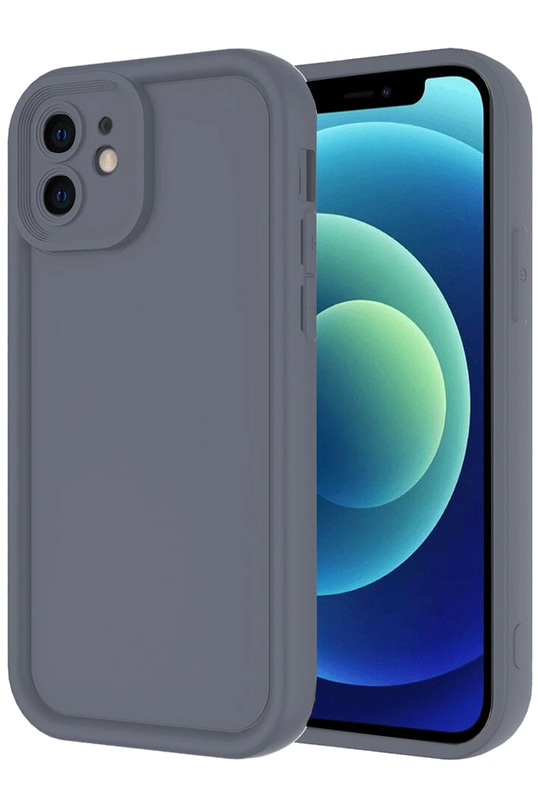 iPhone 11 Viera Silikon Kılıf - Gri