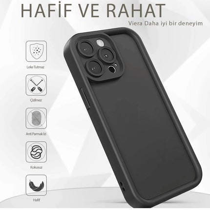 iPhone 11 Viera Silikon Kılıf - Gri 3