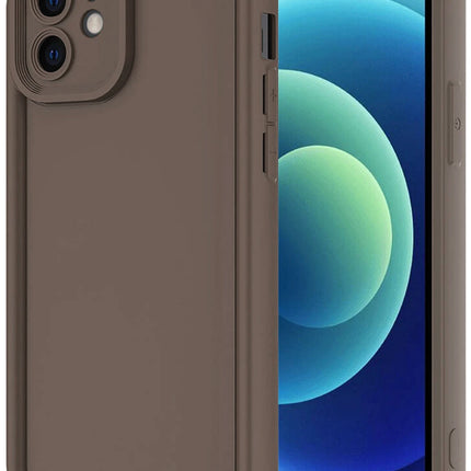 iPhone 11 Viera Silikon Kılıf - Kahverengi