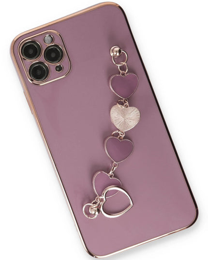 iPhone 11 Pro Esila Silikon Kılıf - Mor 2