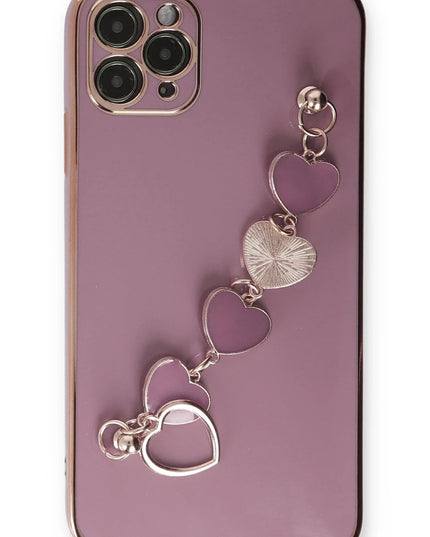 iPhone 11 Pro Esila Silikon Kılıf - Mor 3