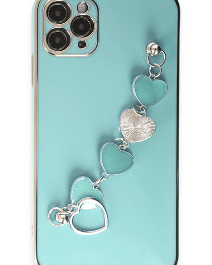 iPhone 11 Pro Esila Silikon Kılıf - Su Yeşili 2