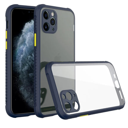 iPhone 11 Pro Miami Şeffaf Silikon Kılıf - Lacivert