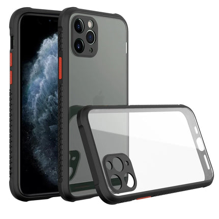 iPhone 11 Pro Miami Şeffaf Silikon Kılıf - Siyah