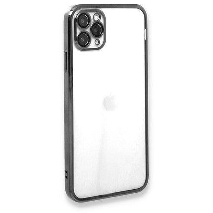 iPhone 11 Pro Razer Lensli Silikon Kılıf - Gümüş 2