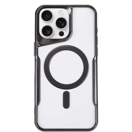 iPhone 11 Pro Max Boyi Magsafe Silikon Kapak Kılıf - Siyah