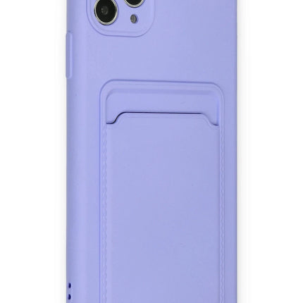 iPhone 11 Pro Max Kelvin Kartvizitli Silikon Kılıf - Lila 2