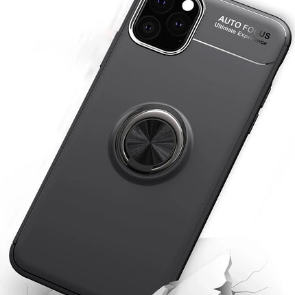 iPhone 11 Pro Max Range Yüzüklü Silikon Kılıf - Kırmızı 3