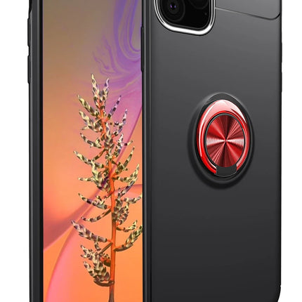 iPhone 11 Pro Max Range Yüzüklü Silikon Kılıf - Siyah 2