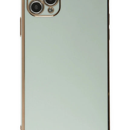 iPhone 11 Pro Max Volet Silikon Kılıf - Açık Yeşil 2