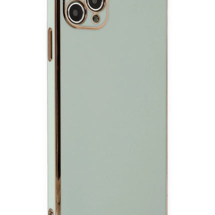 iPhone 11 Pro Max Volet Silikon Kılıf - Açık Yeşil