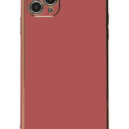 iPhone 11 Pro Max Volet Silikon Kılıf - Kırmızı 2