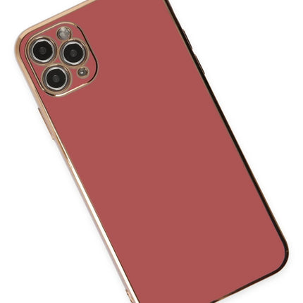 iPhone 11 Pro Max Volet Silikon Kılıf - Kırmızı 3