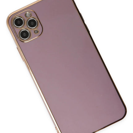 iPhone 11 Pro Max Volet Silikon Kılıf - Mor 3