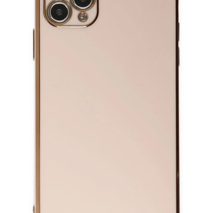 iPhone 11 Pro Max Volet Silikon Kılıf - Pembe 2
