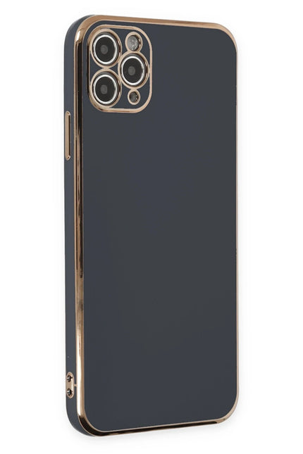 iPhone 11 Pro Max Volet Silikon Kılıf - Siyah