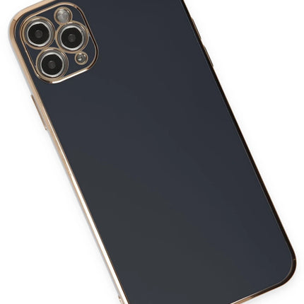 iPhone 11 Pro Max Volet Silikon Kılıf - Siyah 2